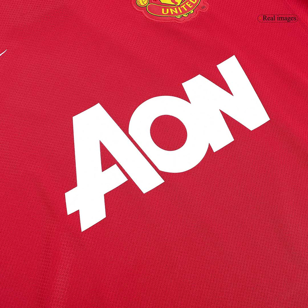 Retro Manchester United Domicile Maillot 2011/12