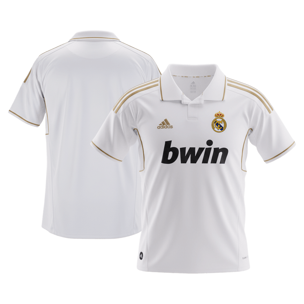 Retro Real Madrid Domicile Maillot 2011/12 Blanc