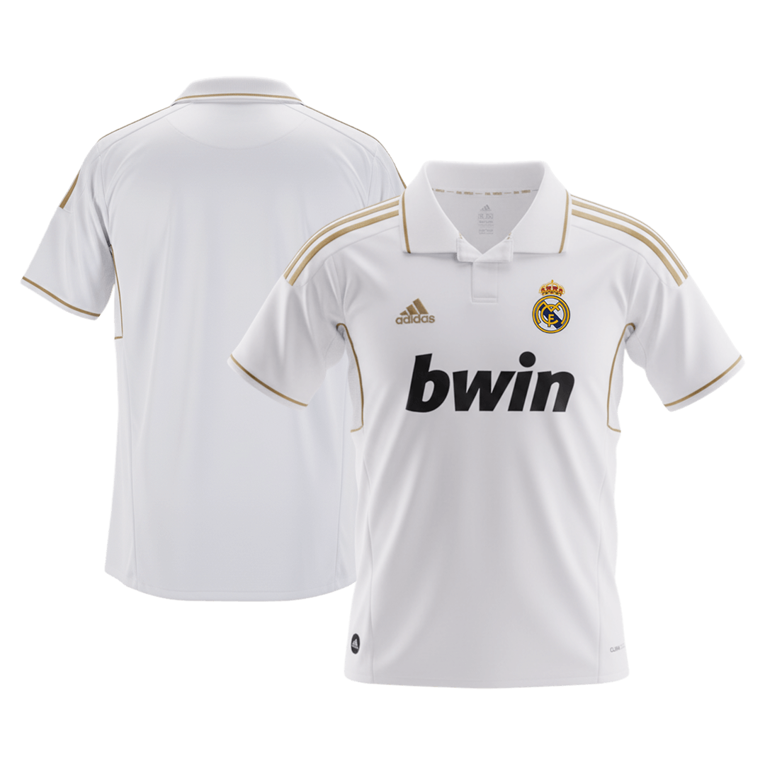 Retro Real Madrid Domicile Maillot 2011/12 Blanc