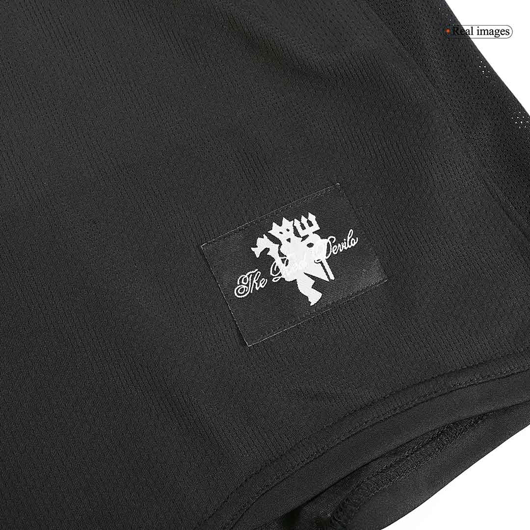 Retro Manchester United Extérieur Maillot Manches Longues 2007/08