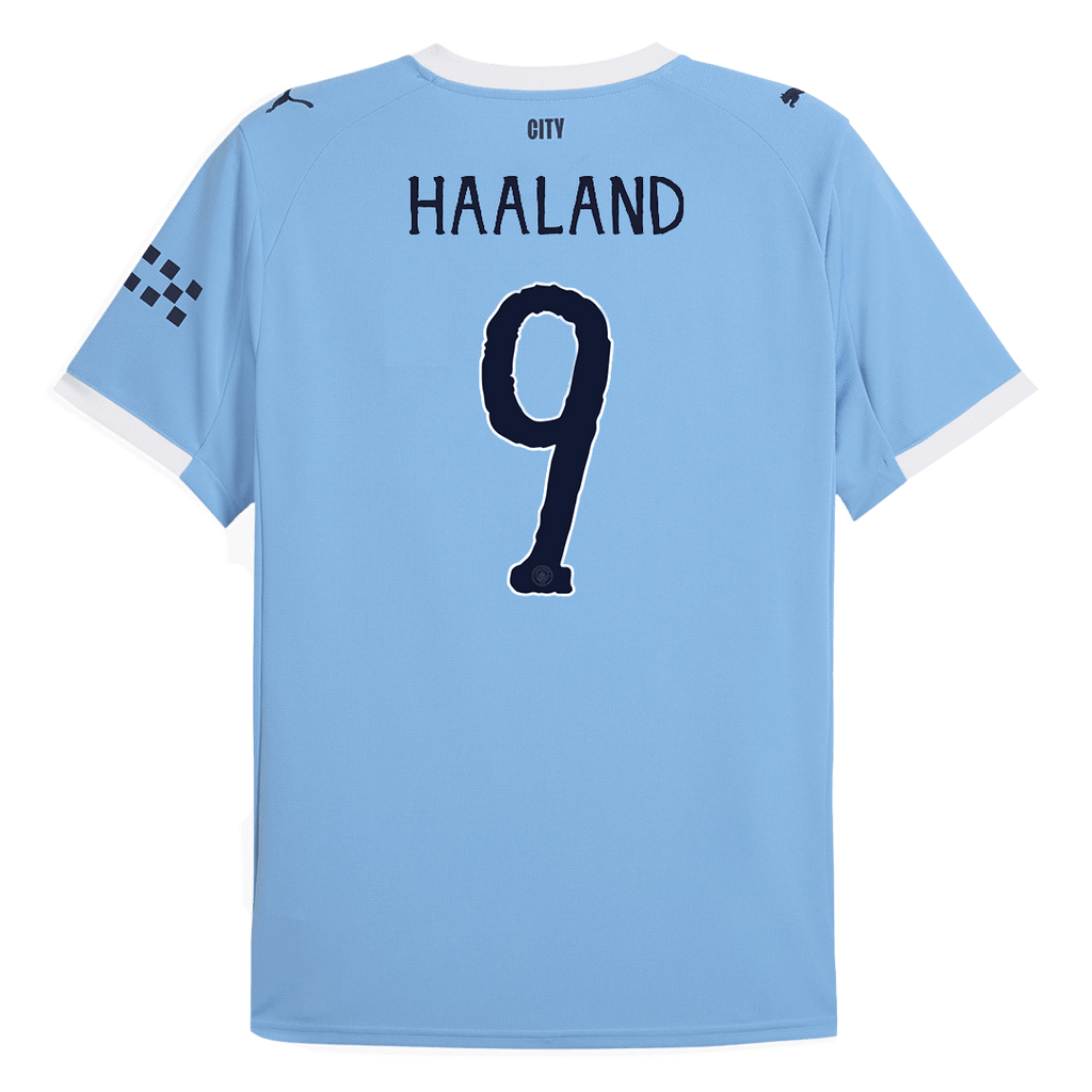 HAALAND #9 Manchester City Domicile Maillot 2025/26 - Club World Cup
