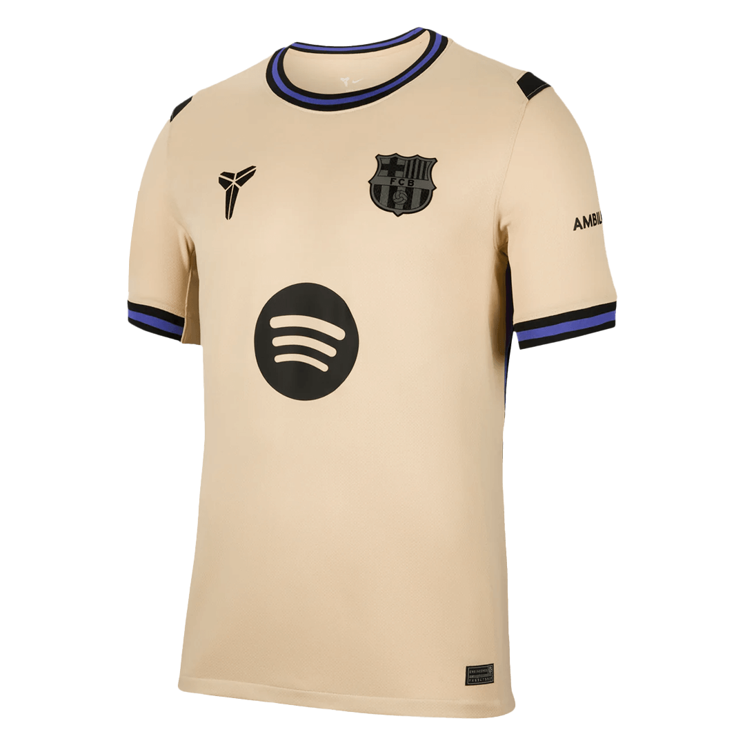 GAVI #6 Barcelone Extérieur Maillot 2025/26 Jaune - UCL