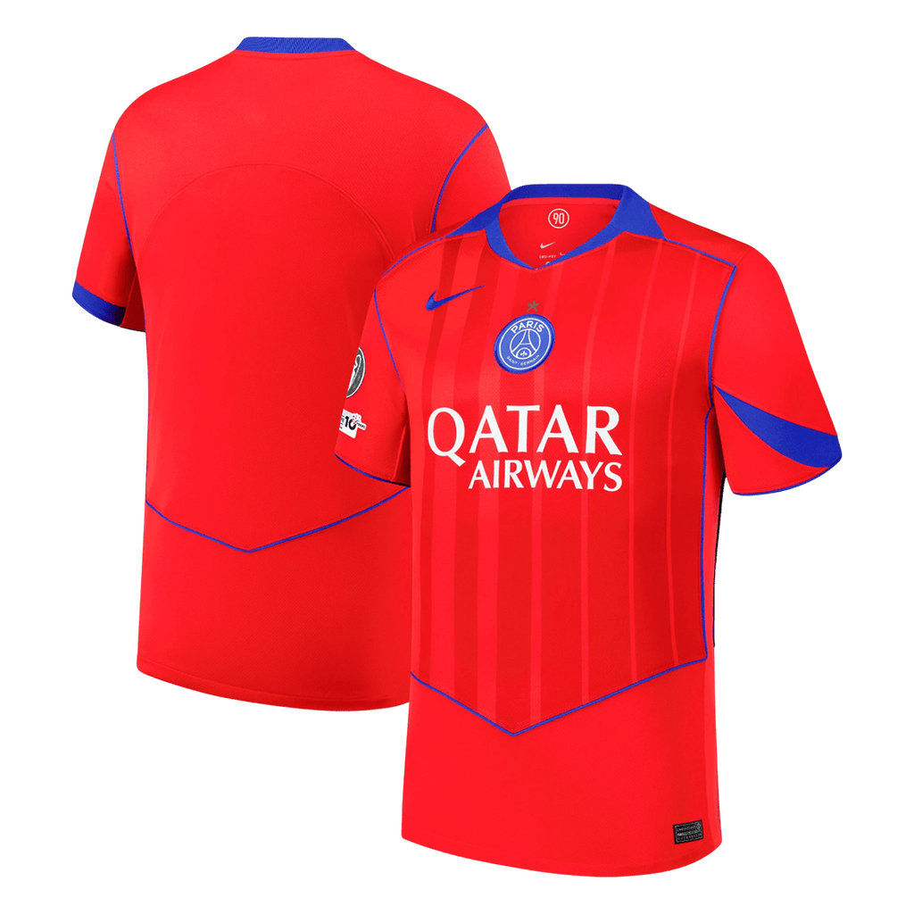 Les Paris Third Maillot 2025/26 Rouge