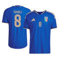 TONALI #8 Italie Domicile Maillot Coupe du Monde 2026 Bleu Joueur