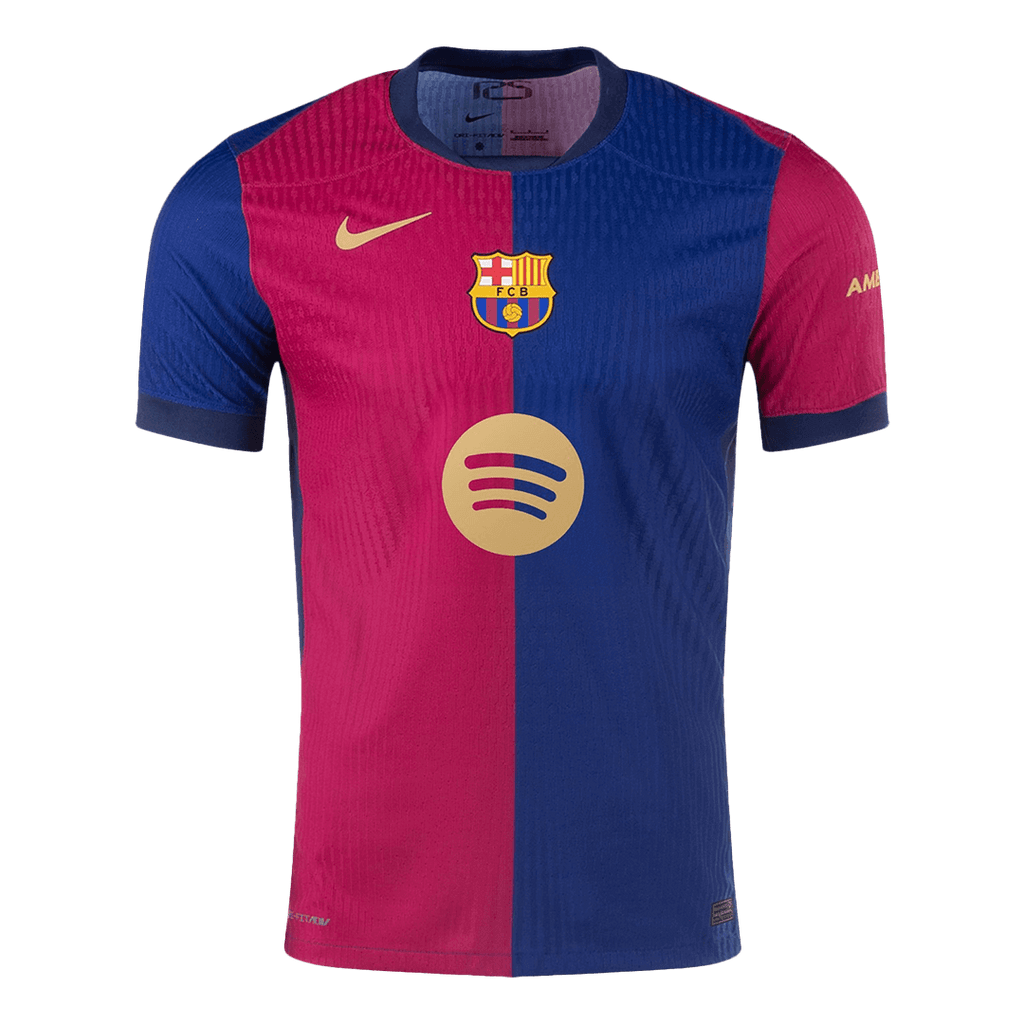 RAPHINHA #11 Barcelona Domicile Maillot 2024/25 Authentique (Spotify Logo Without Text) - UCL