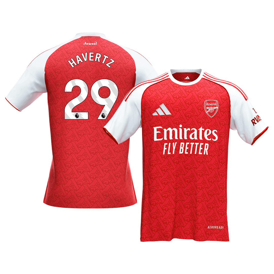 HAVERTZ #29 Arsenal Domicile Maillot 2025/26 Rouge - Super