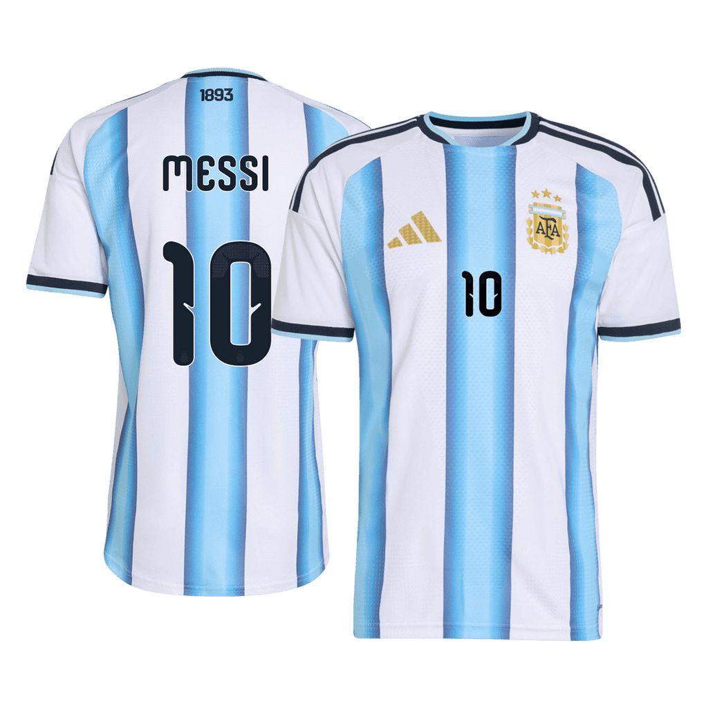 MESSI #10 Argentine Domicile Maillot Coupe du Monde 2026 Blue&White Joueur