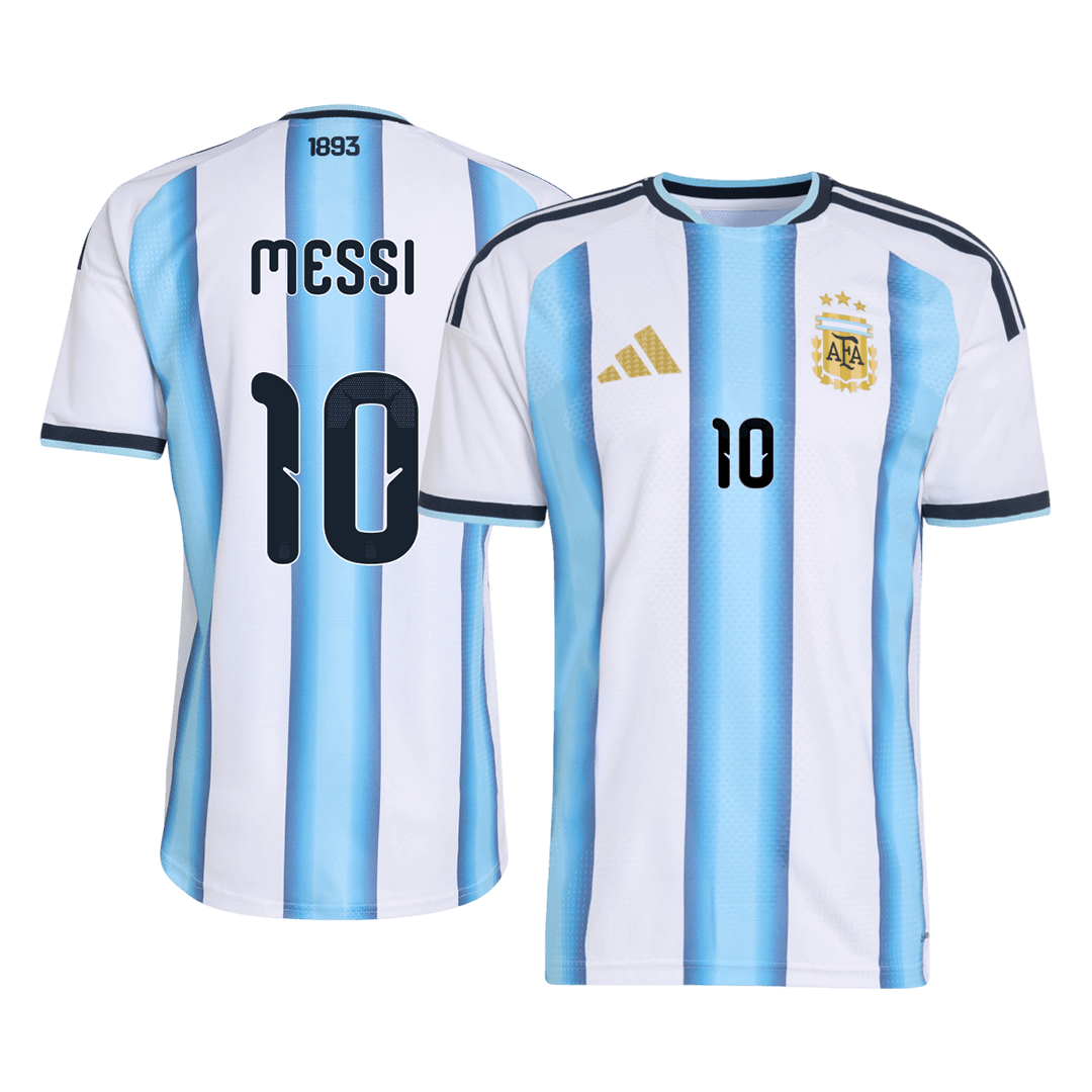 MESSI #10 Argentine Domicile Maillot Coupe du Monde 2026 Blue&White Joueur