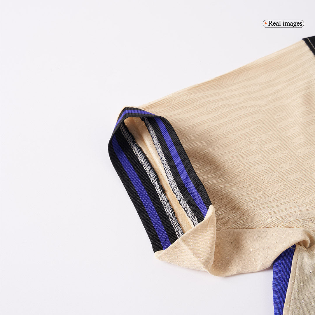 LAMINE YAMAL #10 Barcelone Extérieur Maillot 2025/26 Jaune Authentique - UCL