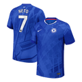 NETO #7 Chelsea Domicile Maillot 2025/26 Bleu Authentique