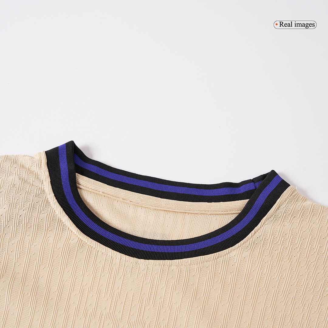 LAMINE YAMAL #10 Barcelone Extérieur Maillot 2025/26 Jaune Authentique - UCL