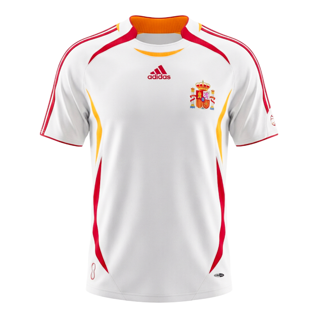 Retro Espagne Extérieur Maillot 2006 Blanc