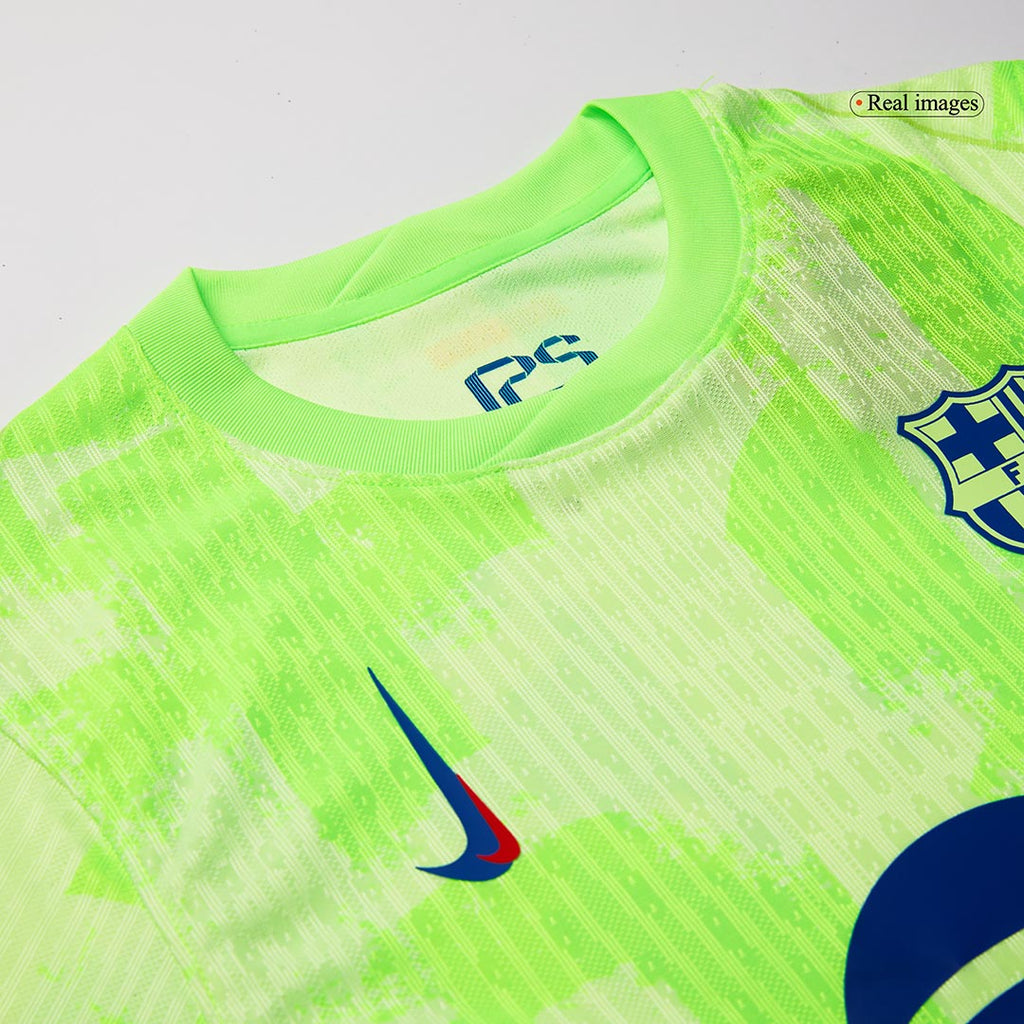 Barcelone Third Maillot 2024/25 Authentique - Spotify Logo Without Text
