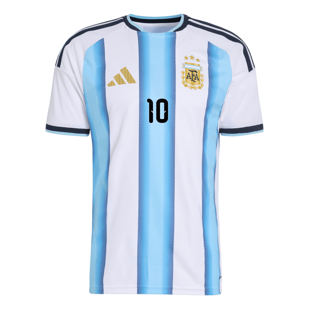 MESSI #10 Argentine Domicile Maillot Coupe du Monde 2026 Blue&White Joueur