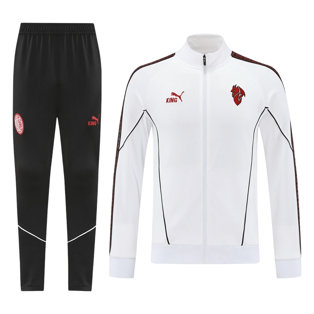 AC Milan Veste de Football Kit 2025/26 Blanc
