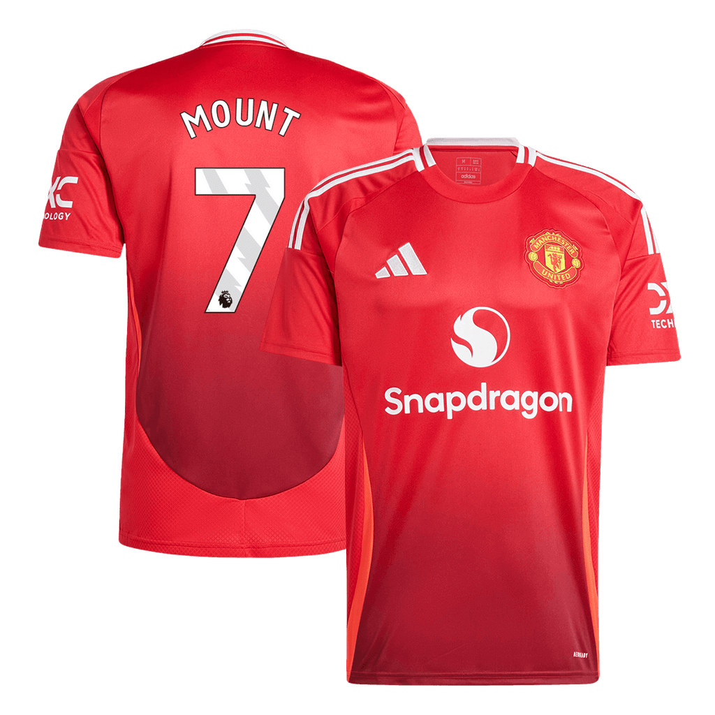 MOUNT #7 Manchester United Domicile Maillot 2024/25 - Super