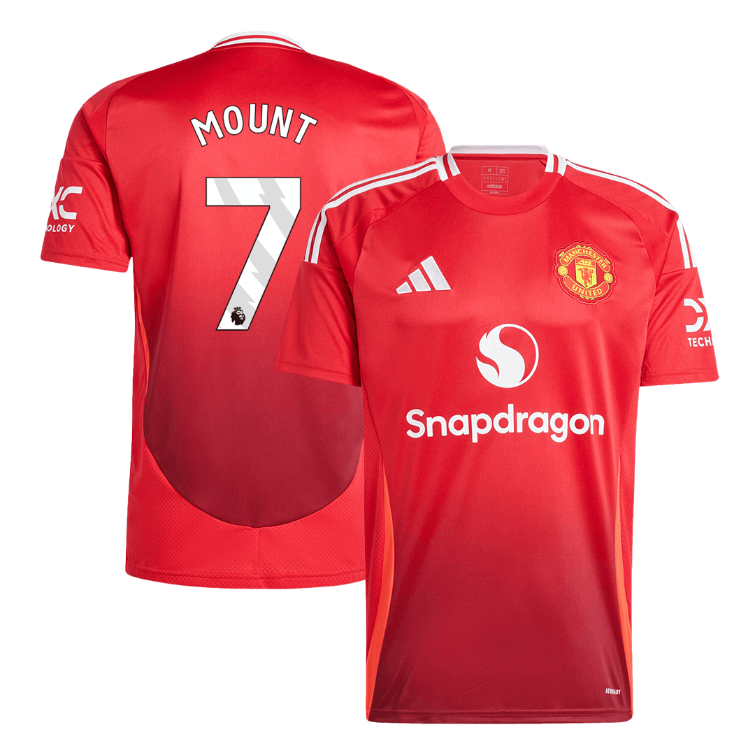 MOUNT #7 Manchester United Domicile Maillot 2024/25 - Super