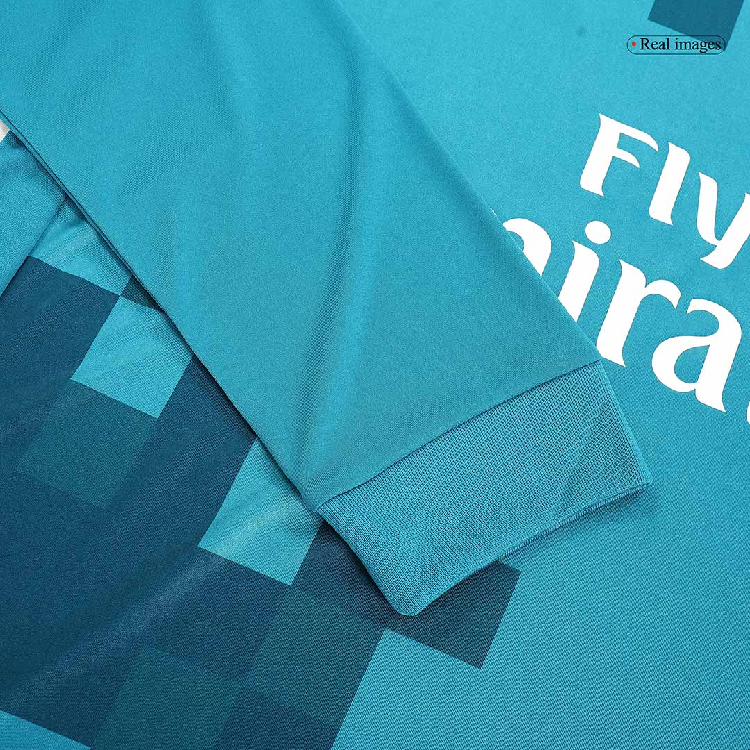 Retro Real Madrid Third Maillot Manches Longues 2017/18