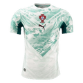 Portugal Extérieur Maillot Coupe du Monde 2026 White&Green Joueur