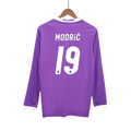 MODRIĆ #19 Retro Real Madrid Extérieur Maillot Manches Longues 2016/17