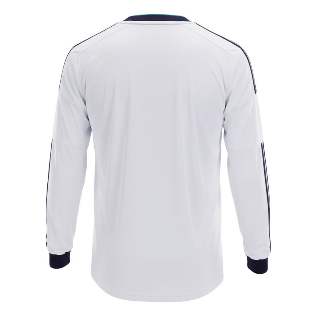 Retro Real Madrid Domicile Maillot Manches Longues 2012/13 Blanc