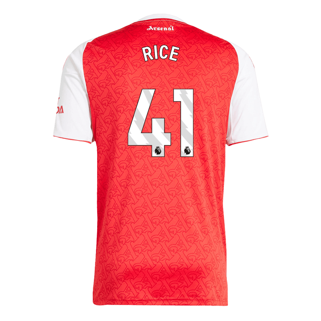 RICE #41 Arsenal Domicile Maillot 2025/26