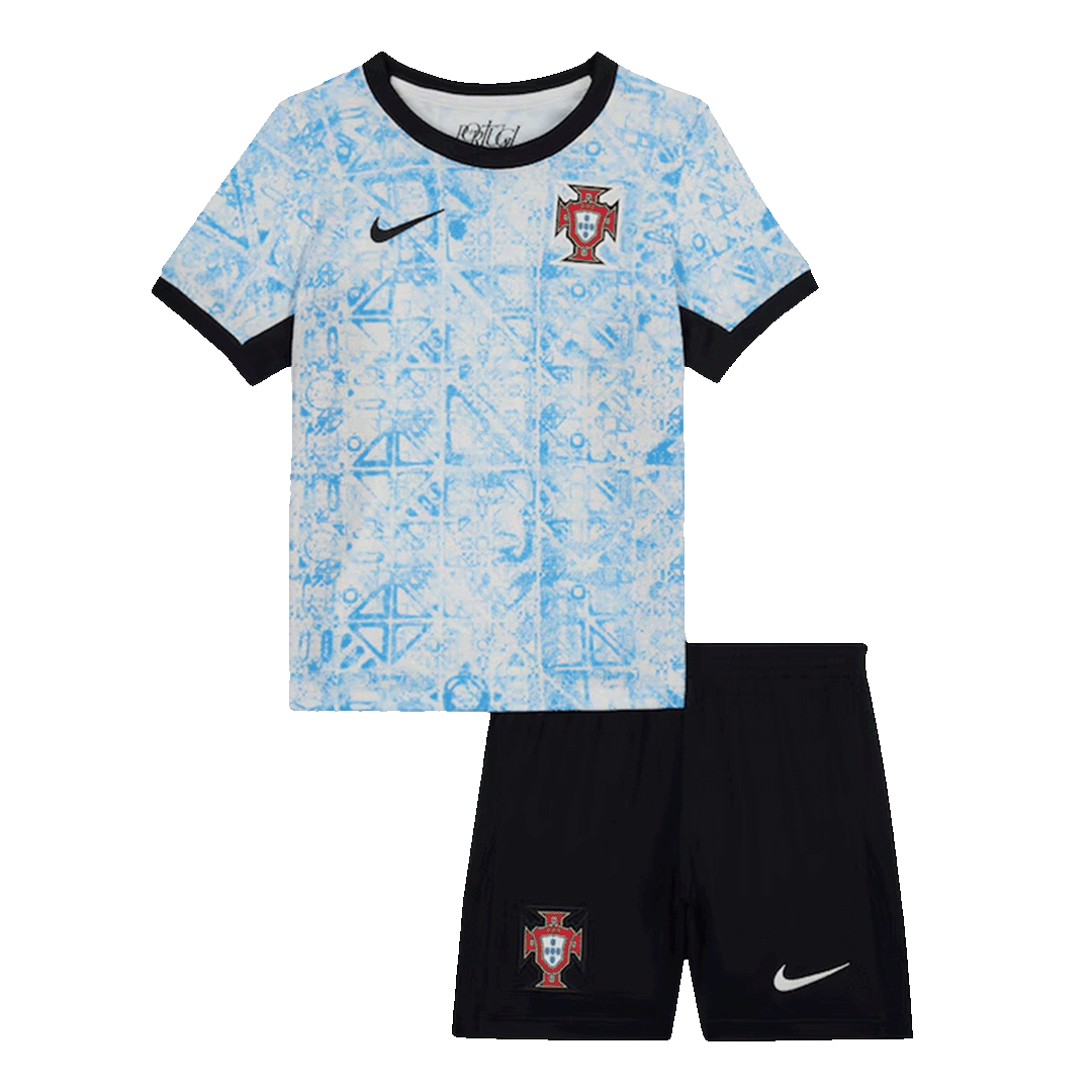 Portugal Extérieur Maillot Kit 2024 Enfant