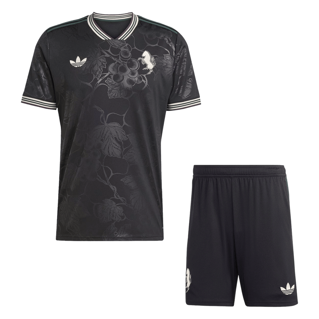 Juventus Third Maillot Kit 2025/26 Noir
