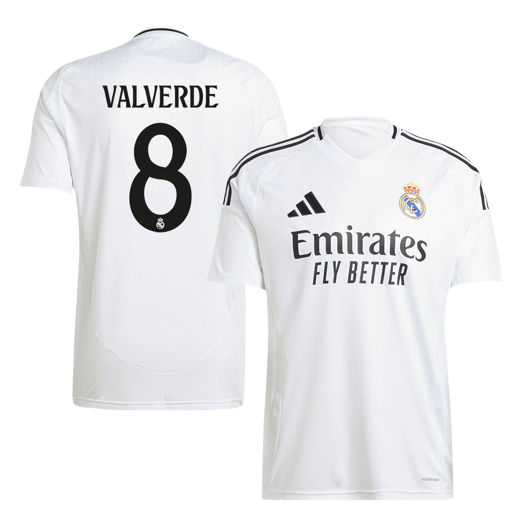 VALVERDE #8 Real Madrid Domicile Maillot 2024/25 - Super