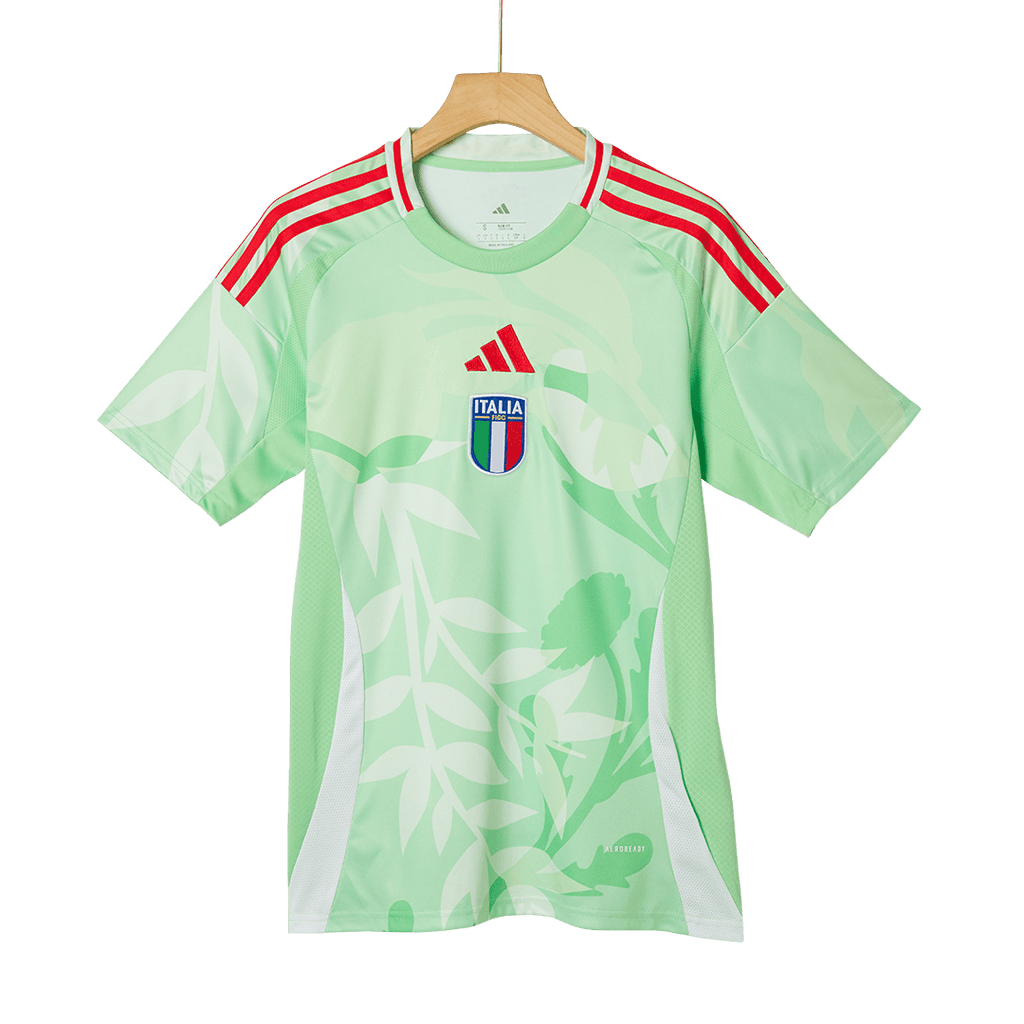 Italie Extérieur Maillot 2025 - Euro Féminin Grande Taille