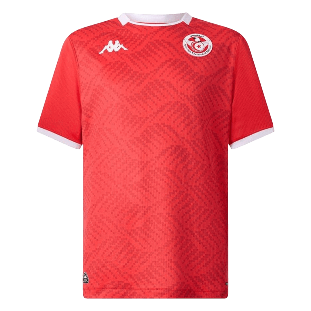 Tunisie Domicile Maillot Coupe du Monde 2026 Rouge