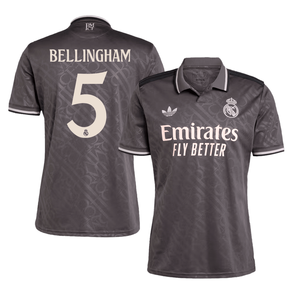 BELLINGHAM #5 Real Madrid Third Maillot 2024/25 - Super