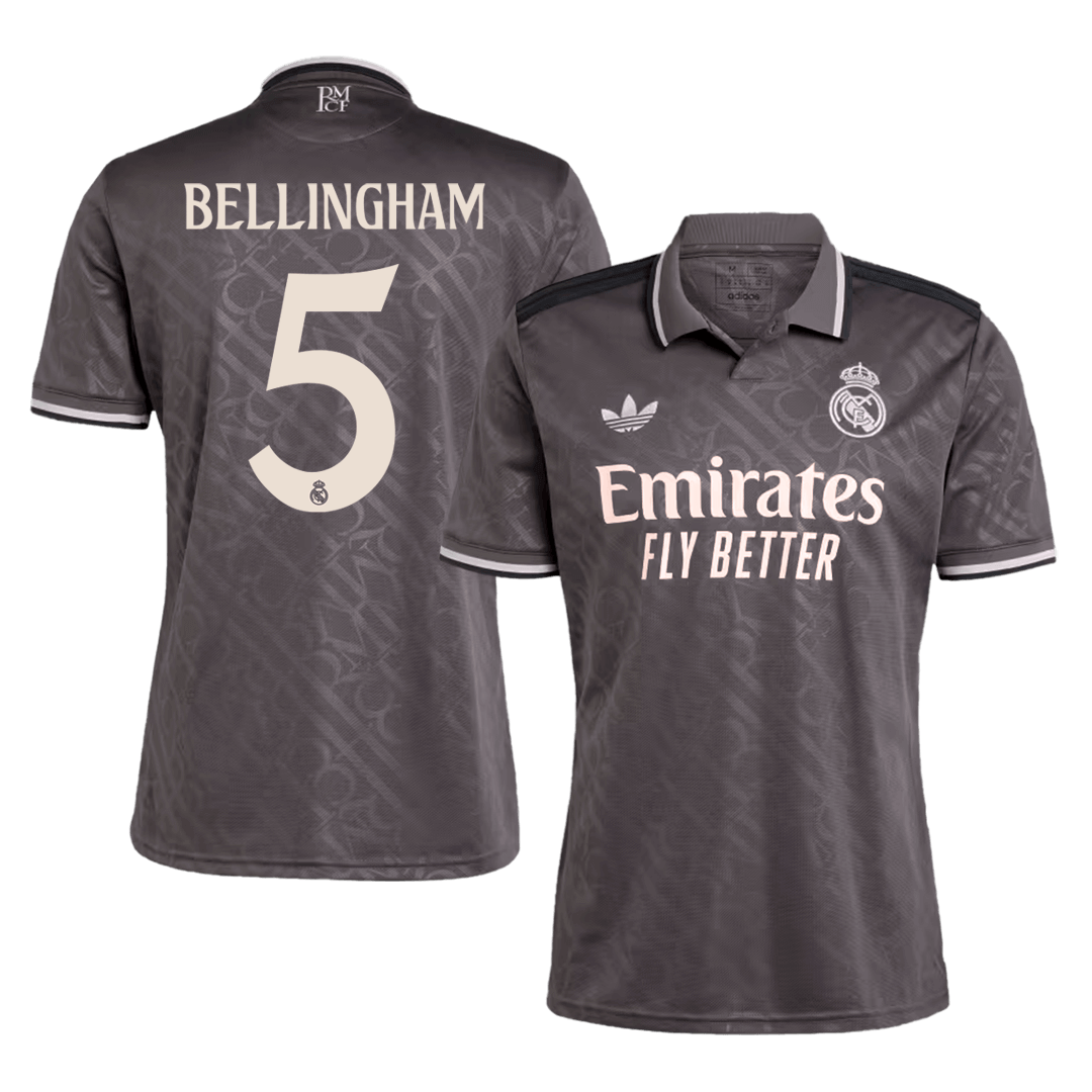 BELLINGHAM #5 Real Madrid Third Maillot 2024/25 - Super