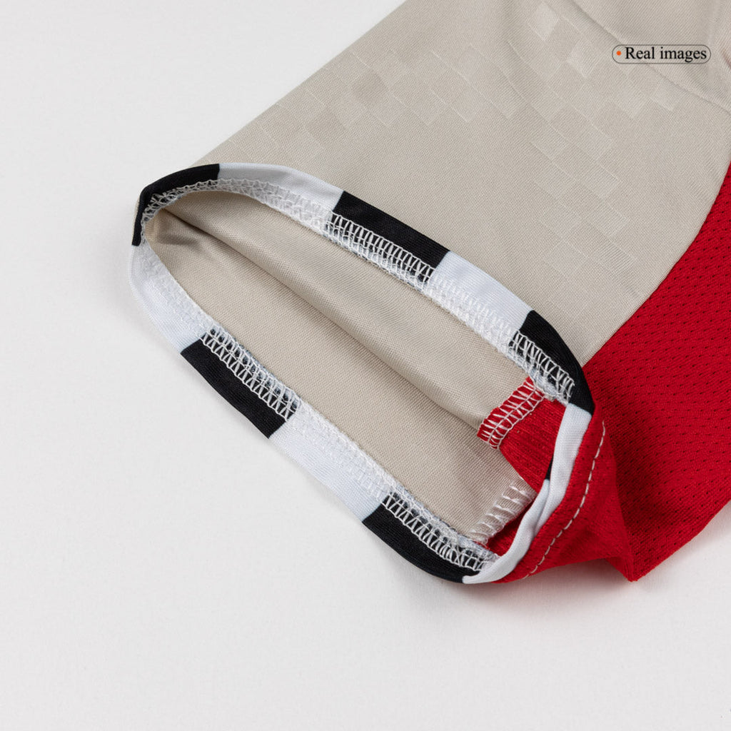 Lisbonne Extérieur Maillot Kit 2025/26 Enfant Beige