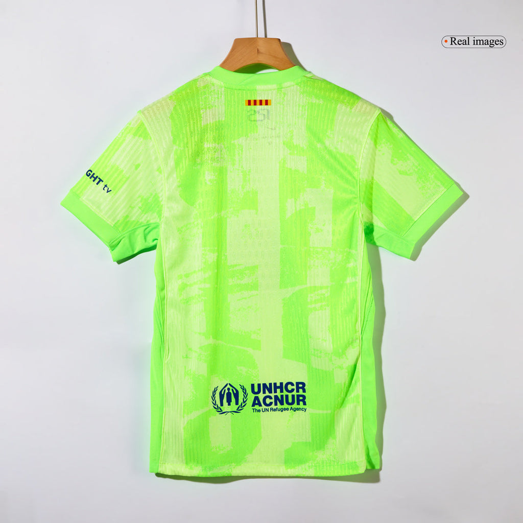 Barcelone Third Maillot 2024/25 Authentique - Spotify Logo Without Text Grande Taille