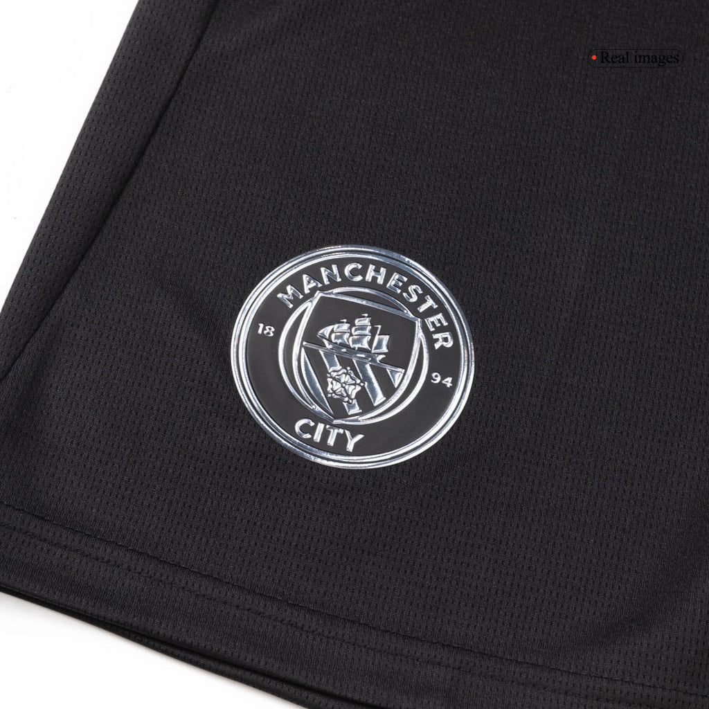 Manchester City Extérieur Maillot Kit 2025/26 Noir