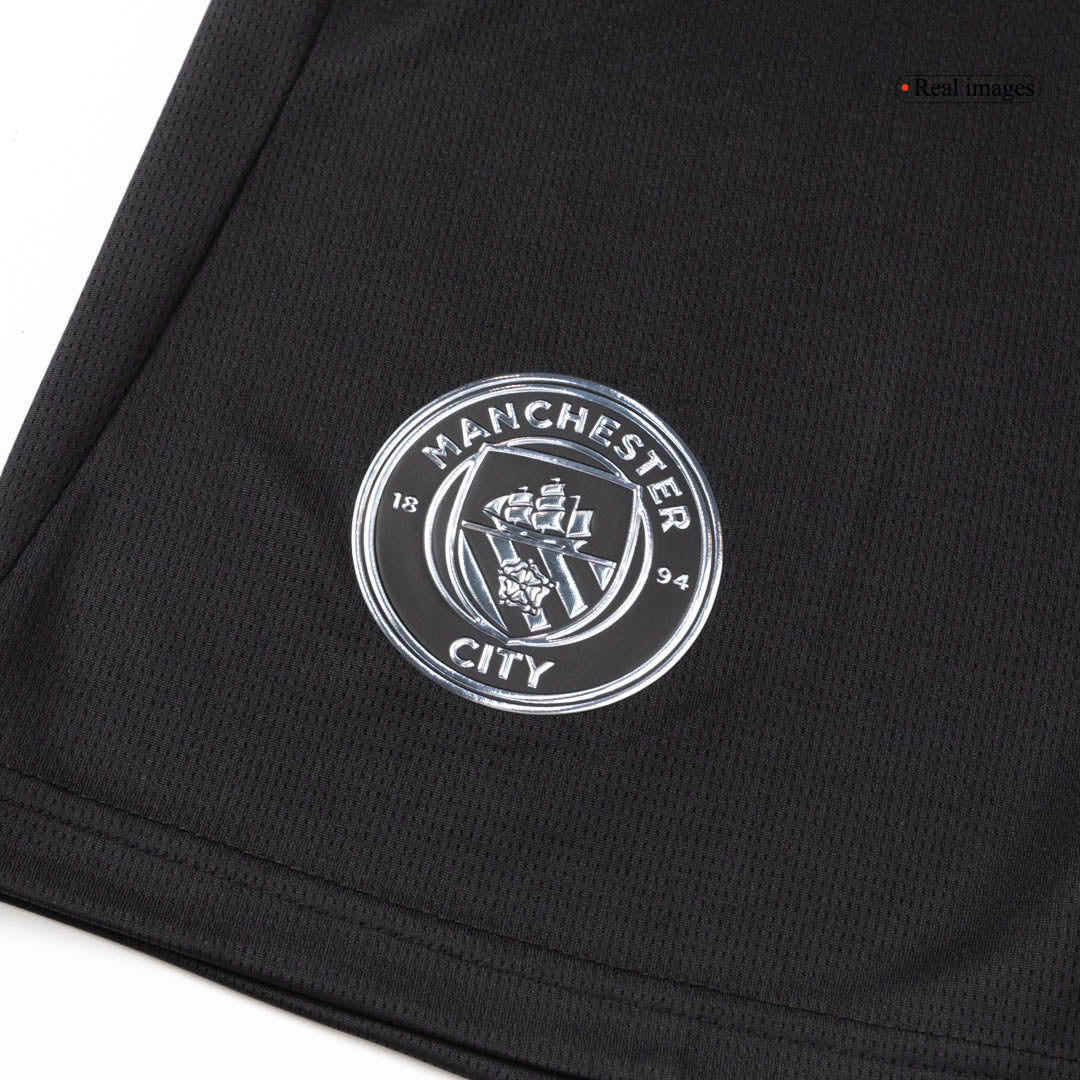 Manchester City Extérieur Maillot Kit 2025/26 Noir