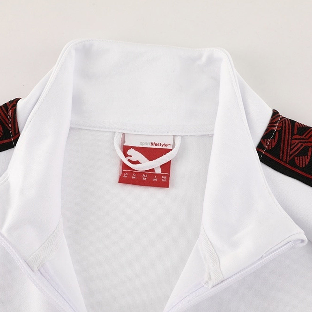 AC Milan Veste de Football Kit 2025/26 Blanc