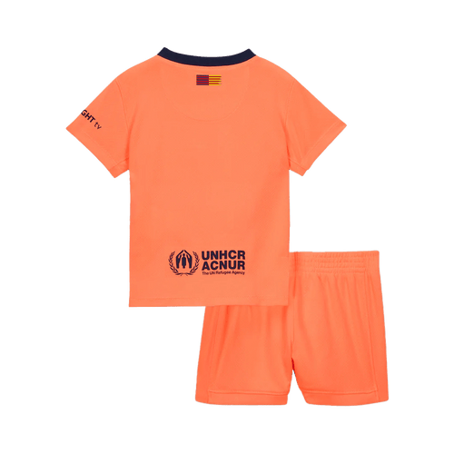 Barcelone Third Maillot Kit 2025/26 Enfant Orange