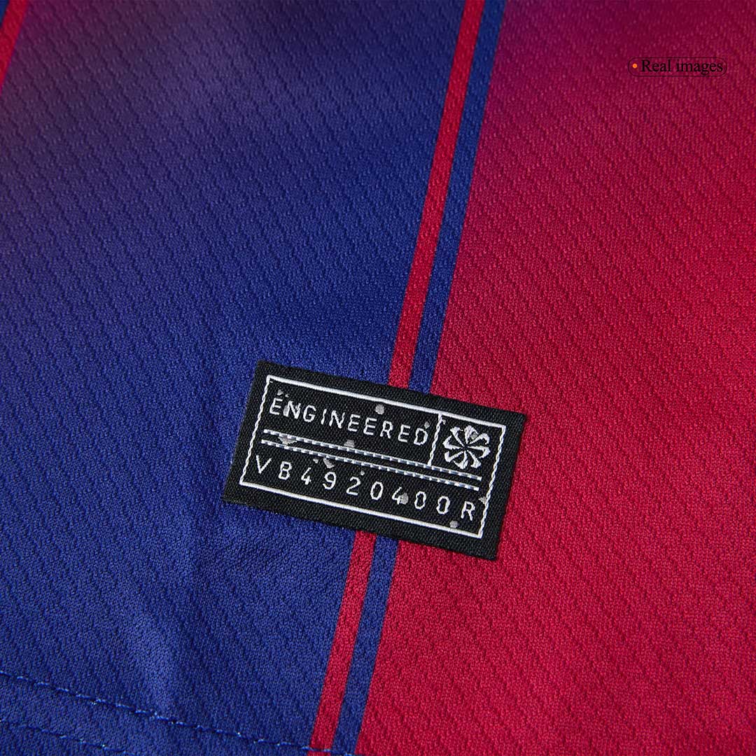 Barcelone Domicile Maillot Kit 2025/26 Enfant Rouge et Bleu