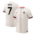 NETO #7 Chelsea Extérieur Maillot 2025/26 Blanc Authentique