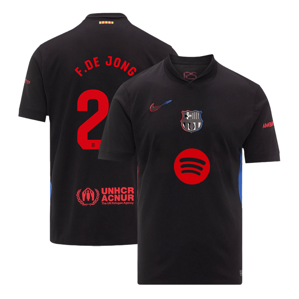 F.DE JONG #21 Barcelone Extérieur Maillot 2024/25
