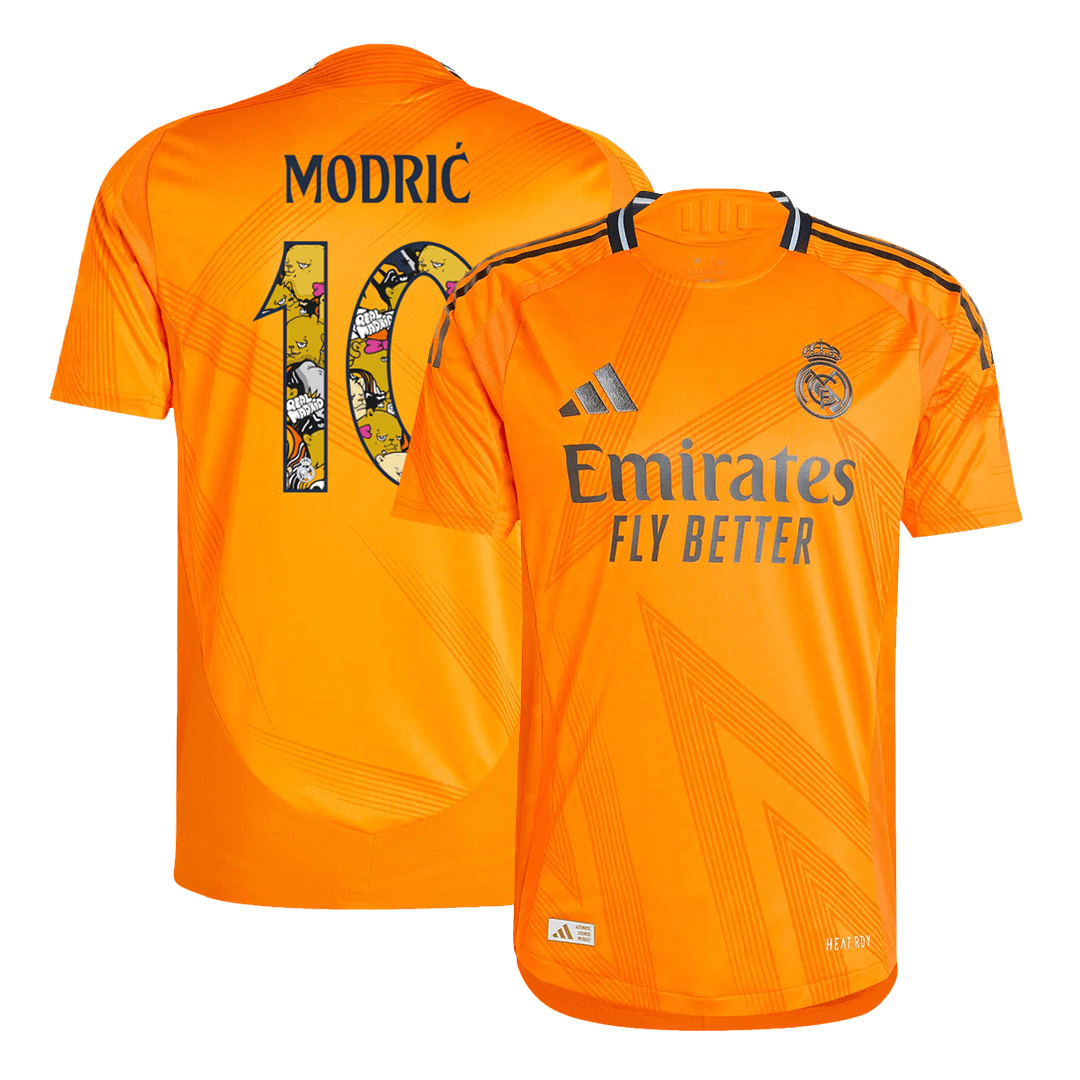 MODRIĆ #10 Real Madrid Extérieur Maillot 2024/25 Authentique