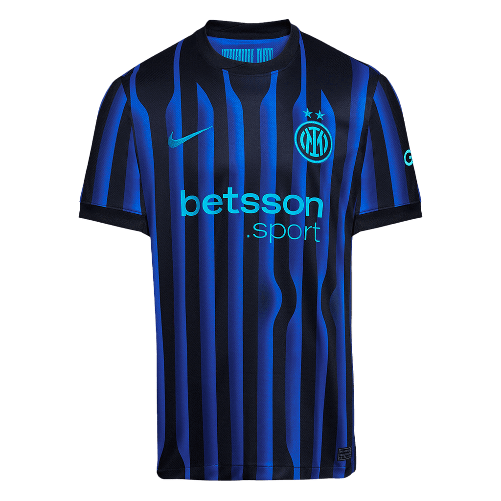 DUMFRIES #2 Inter Milan Domicile Maillot 2025/26 Blue&Black