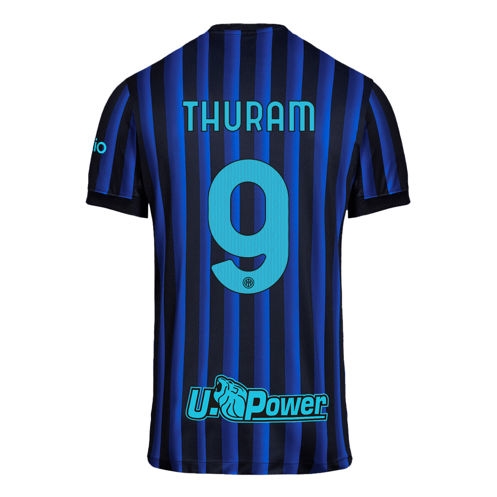 THURAM #9 Inter Milan Domicile Maillot 2025/26 Blue&Black