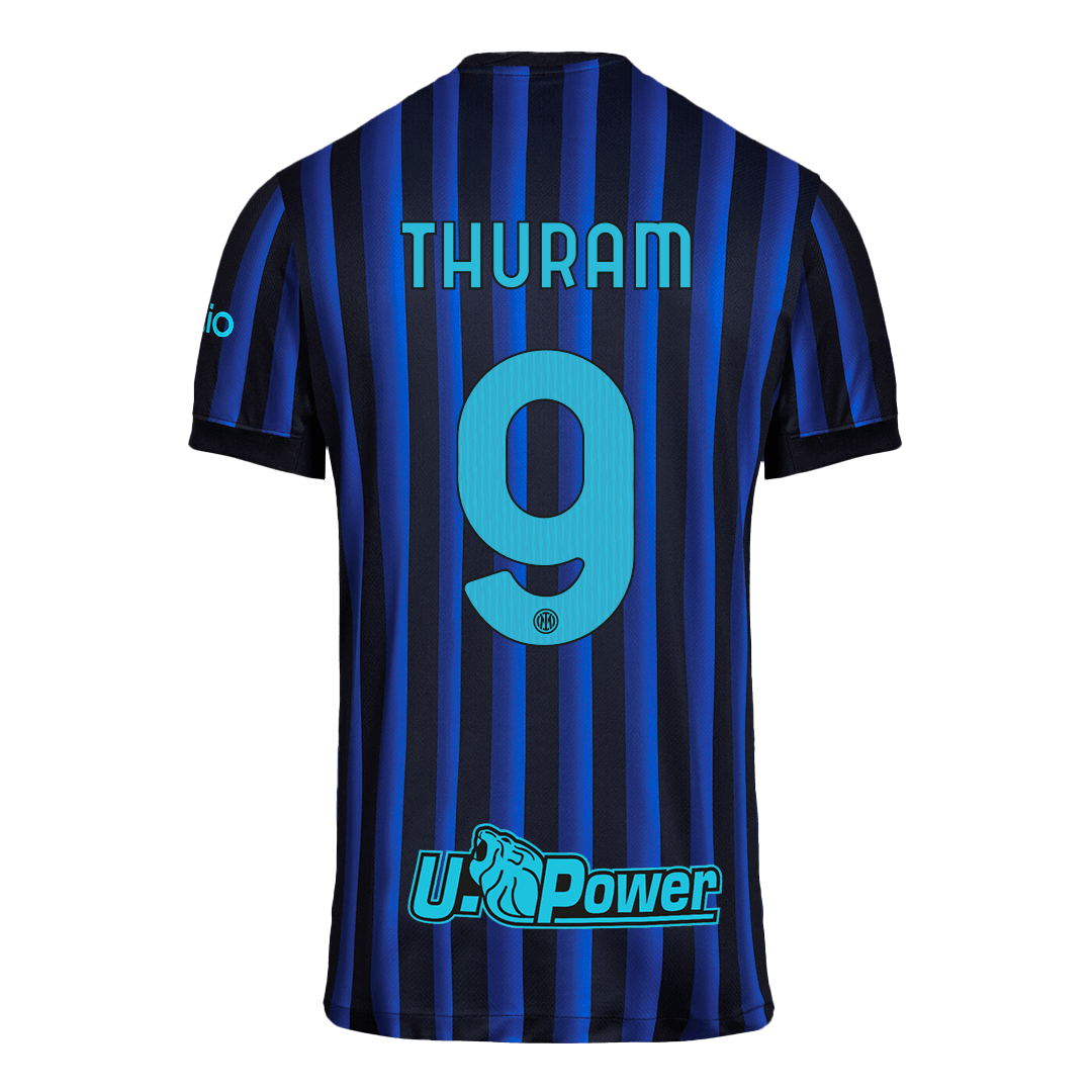 THURAM #9 Inter Milan Domicile Maillot 2025/26 Blue&Black