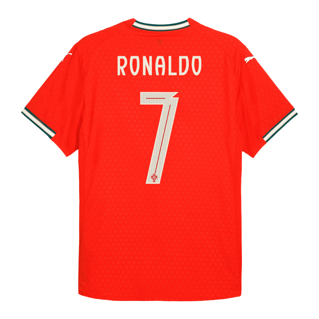 RONALDO #7 Portugal Domicile Maillot 2025 Authentique