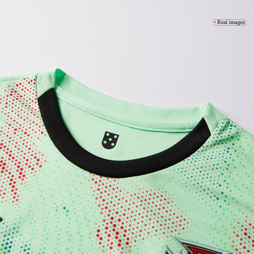 Portugal Away Maillot 2025 - Euro Féminin Grande Taille