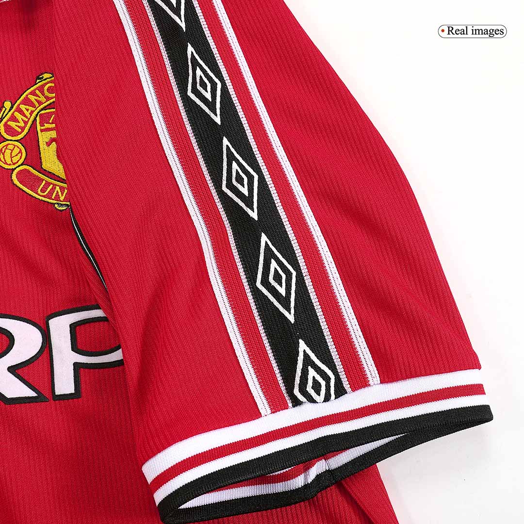 Retro Manchester United Domicile Maillot 98/00