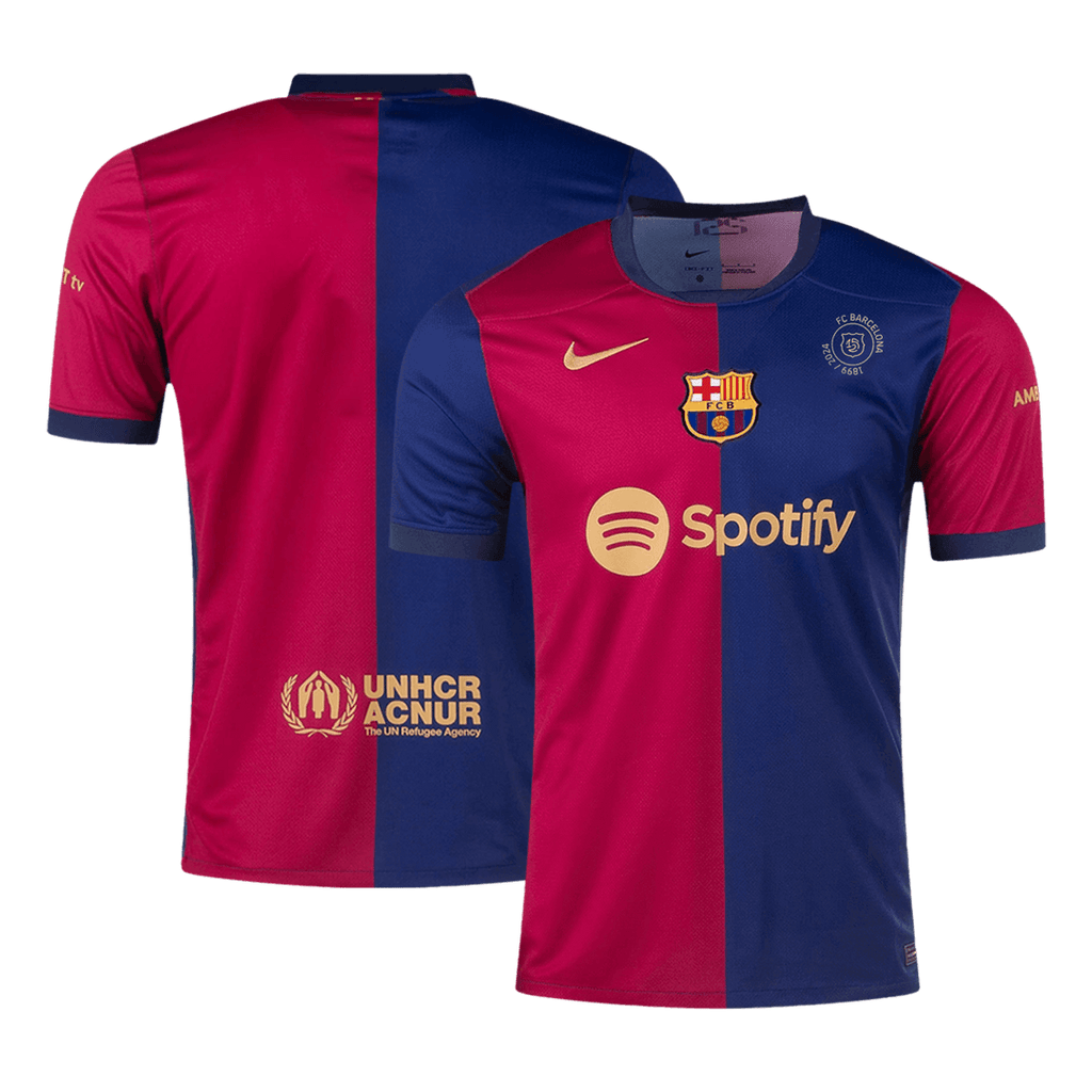 Barcelone Domicile Maillot 125th Anniversaire 2024/25